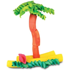 Brightly Colored Macaroni Shapes | 1 lb. Non-Toxic Craft Shapes