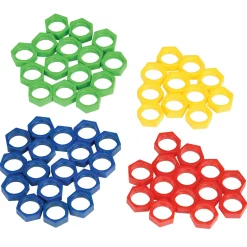 Brightly Colored Nuts & Bolts Construction Builders – Fine Motor & STEM Skill Set
