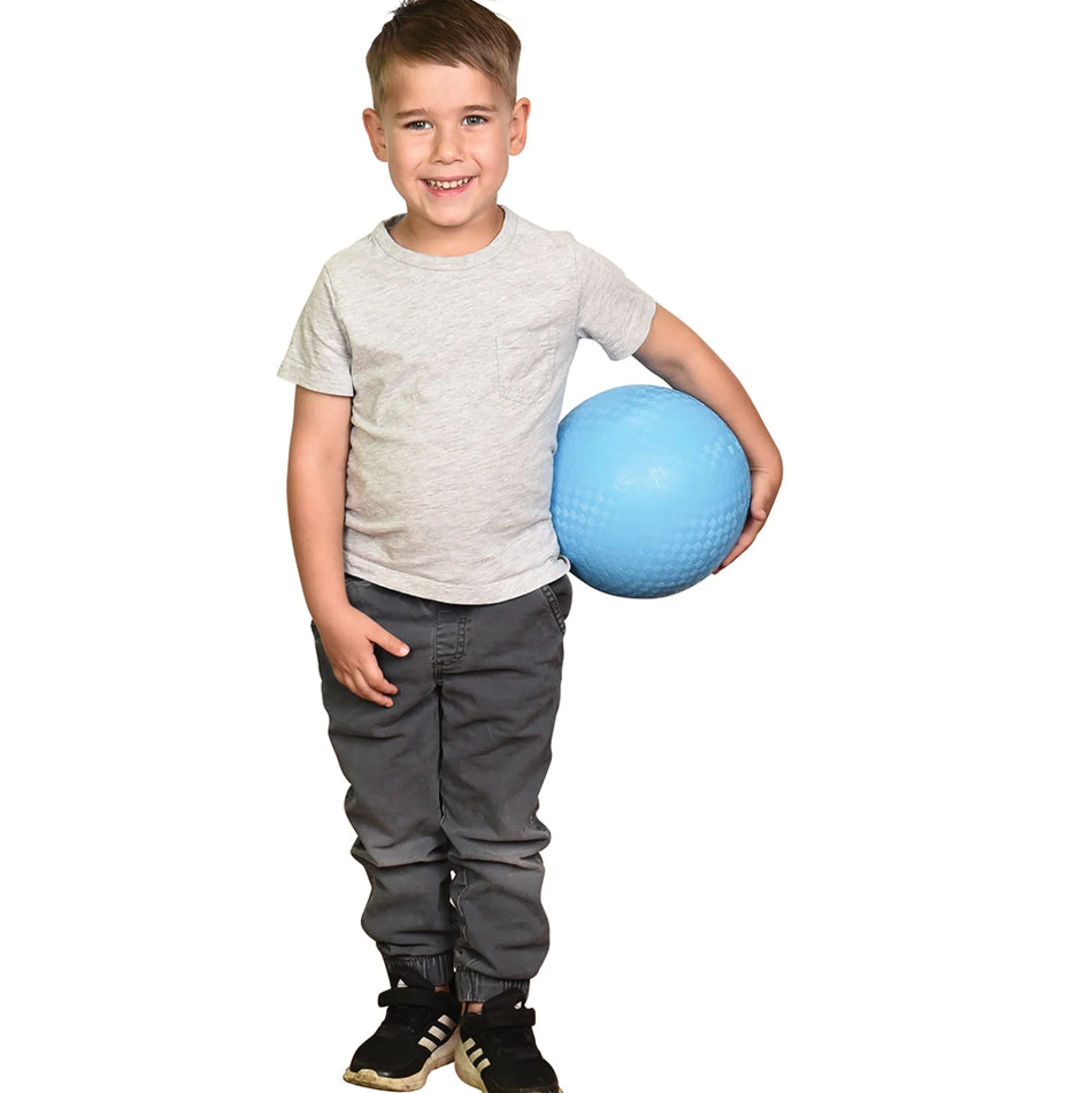 Brightly Colored Playground Balls | 6-Pack Durable 8.5" Rubber Balls for Outdoor Play, Kicking & Tossing