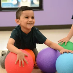 Brightly Colored Playground Balls | 6-Pack Durable 8.5
