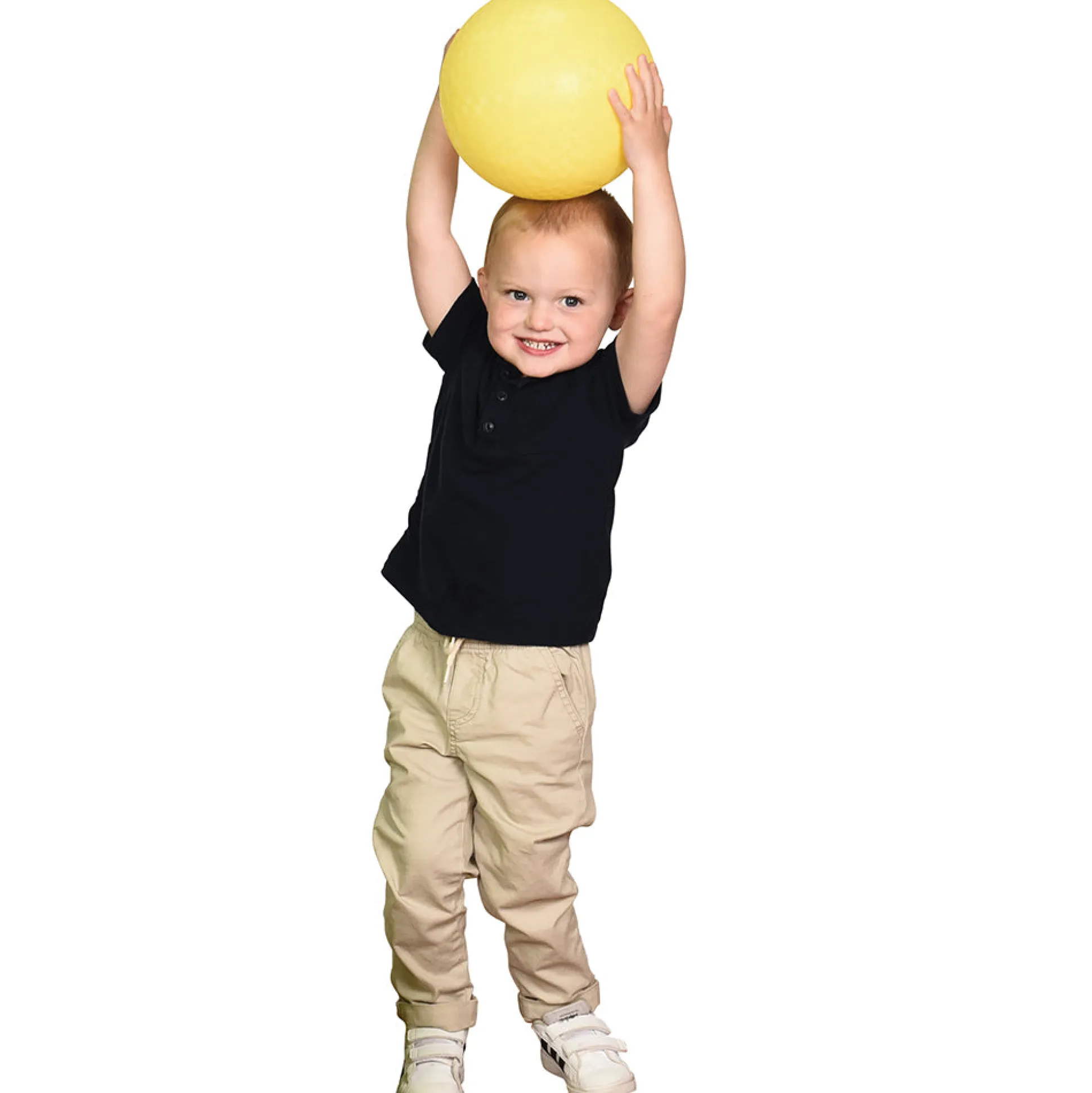 Brightly Colored Playground Balls | 6-Pack Durable 8.5" Rubber Balls for Outdoor Play, Kicking & Tossing