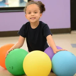 Brightly Colored Playground Balls | 6-Pack Durable 8.5