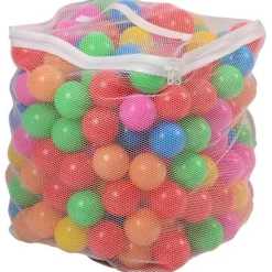 Bright Plastic Ball Set – 200 Pieces