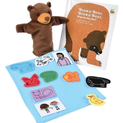 Brown Bear, Brown Bear Puppet, Props & Book Set*
