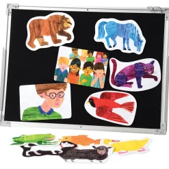 Brown Bear Flannel Board 14-Piece Set | Eric Carle Inspired Storytelling Props