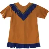 Brown Fringe Tunic | Indigenous Americas Tradition