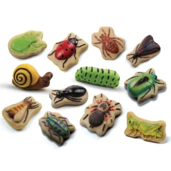 Bugs Sensory Play Stones Set | Realistic Insect & Creature Tactile Learning Toys