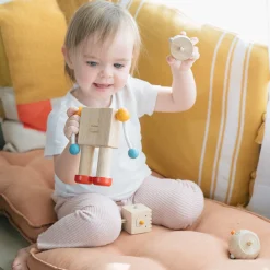 Build-A-Robot Emotion Learning Toy | Sustainable Wooden Toy