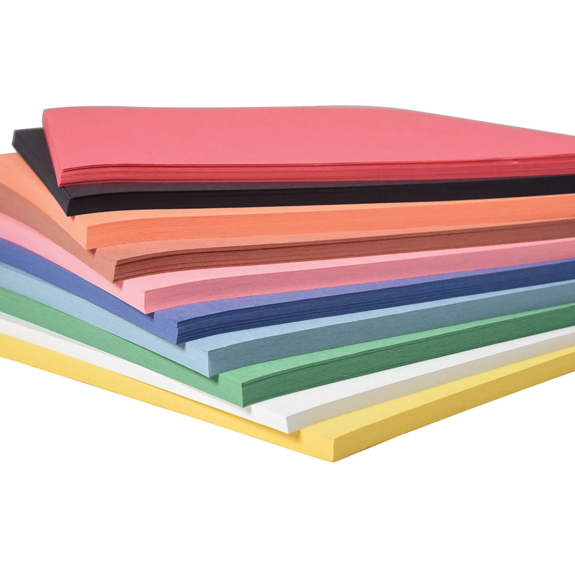 Bulk Construction Paper | 500 Sheets of 9" x 12" Craft Paper in 10 Assorted Colors