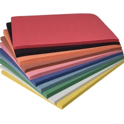 Bulk Construction Paper | 500 Sheets of 9" x 12" Craft Paper in 10 Assorted Colors