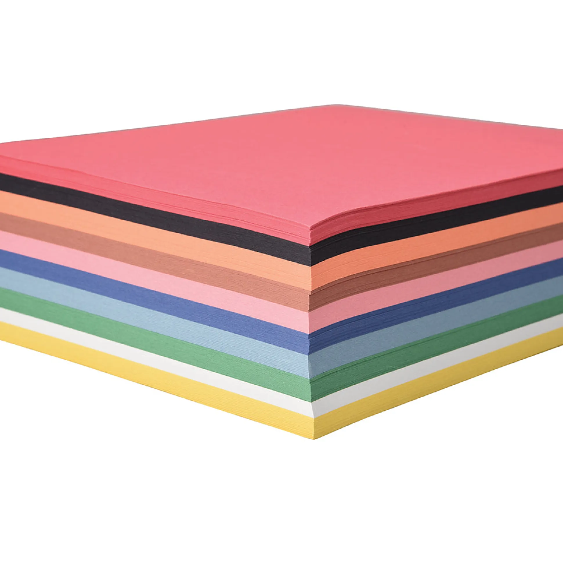Bulk Construction Paper | 500 Sheets of 9" x 12" Craft Paper in 10 Assorted Colors