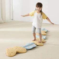 Butterfly Path Sensory Balance Stepping Stones | Dual Motion Wobble Path with Connectable Pieces