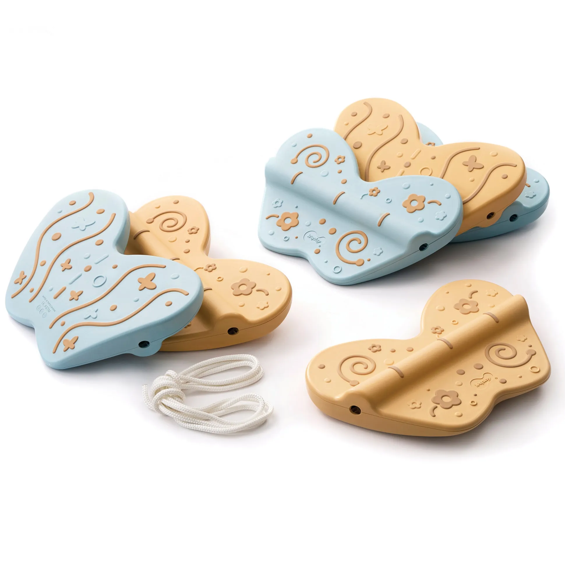 Butterfly Path Sensory Balance Stepping Stones | Dual Motion Wobble Path with Connectable Pieces