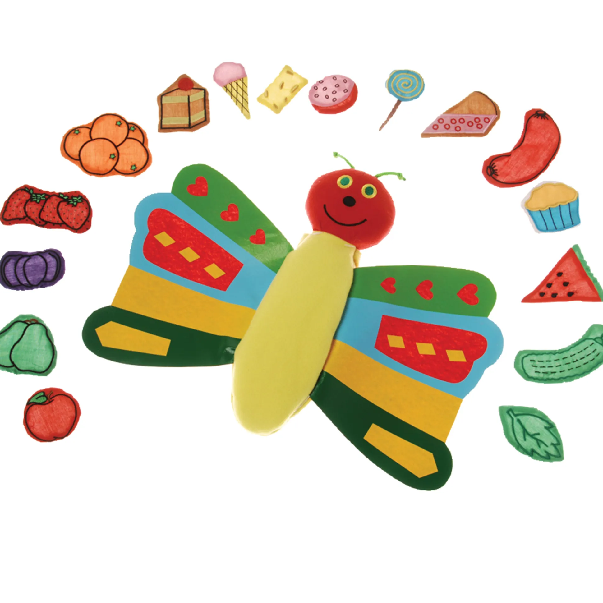 Butterfly & Props Set for The Very Hungry Caterpillar Book*