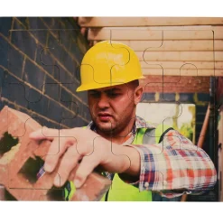 Career Puzzle - Construction Worker