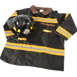 Career Role Play Dress-Up Bundle | 4-Piece Kids Costumes with Police, Firefighter, Surgeon & Chef Outfits