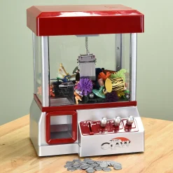 Carnival Crane Game | Classic Claw Machine with Music, Tokens & Prize Drop Fun