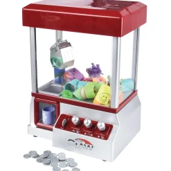 Carnival Crane Game | Classic Claw Machine with Music, Tokens & Prize Drop Fun