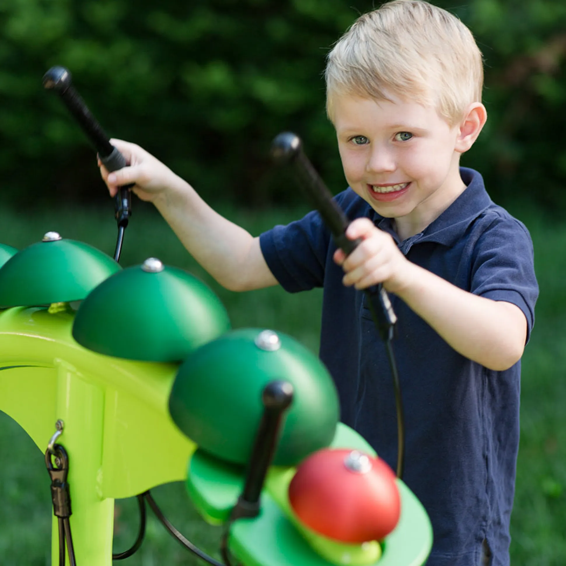 Caterpillar: Musical Freestanding Playground Structure