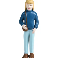 Caucasian Pretend Play Vinyl Family Figurines | 8 Piece Set