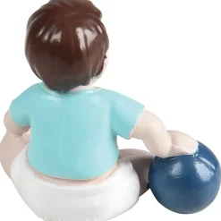 Caucasian Pretend Play Vinyl Family Figurines | 8 Piece Set