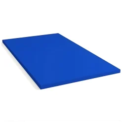 Changing Table Pad | Blue Vinyl Covered 1 Inch Foam Diaper Changing Pad