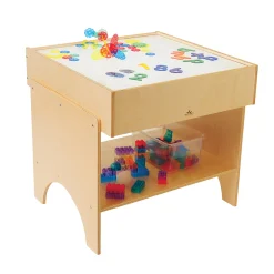 Child-Size LED Light Table with Storage