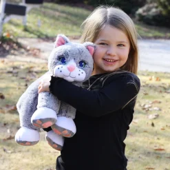 Chloe the Comfort Cat | Weighted Sensory Plush | Calming Therapy Companion with Hot & Cold Pack