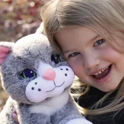 Chloe the Comfort Cat | Weighted Sensory Plush | Calming Therapy Companion with Hot & Cold Pack