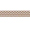 Chocolate Chevron Border 3" Trimmers - 35ft