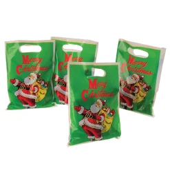Christmas Loot Bags with Santa Design – 8 Pack