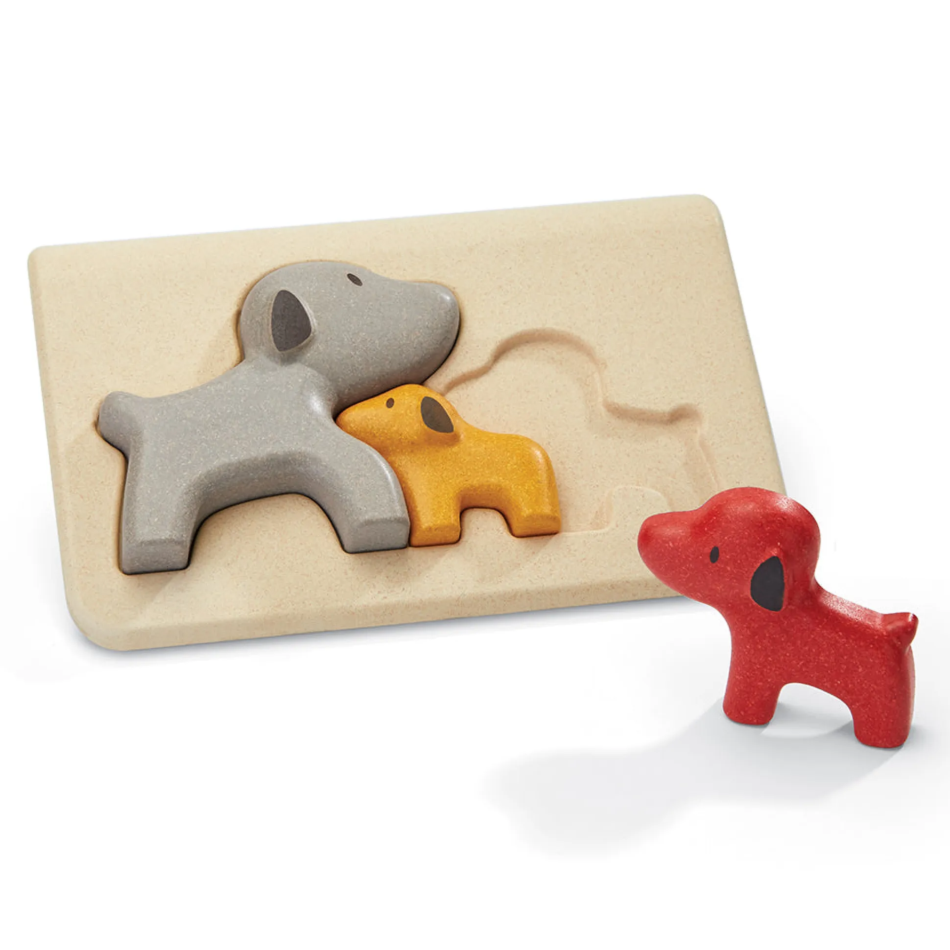 Chunky Animal Puzzle Set | Eco-Friendly, Multi-Purpose Learning Toy