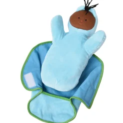 Circle Time Swaddle Babies Set | 4 Super-Soft Baby Dolls with Matching Pocket Swaddle Blankets