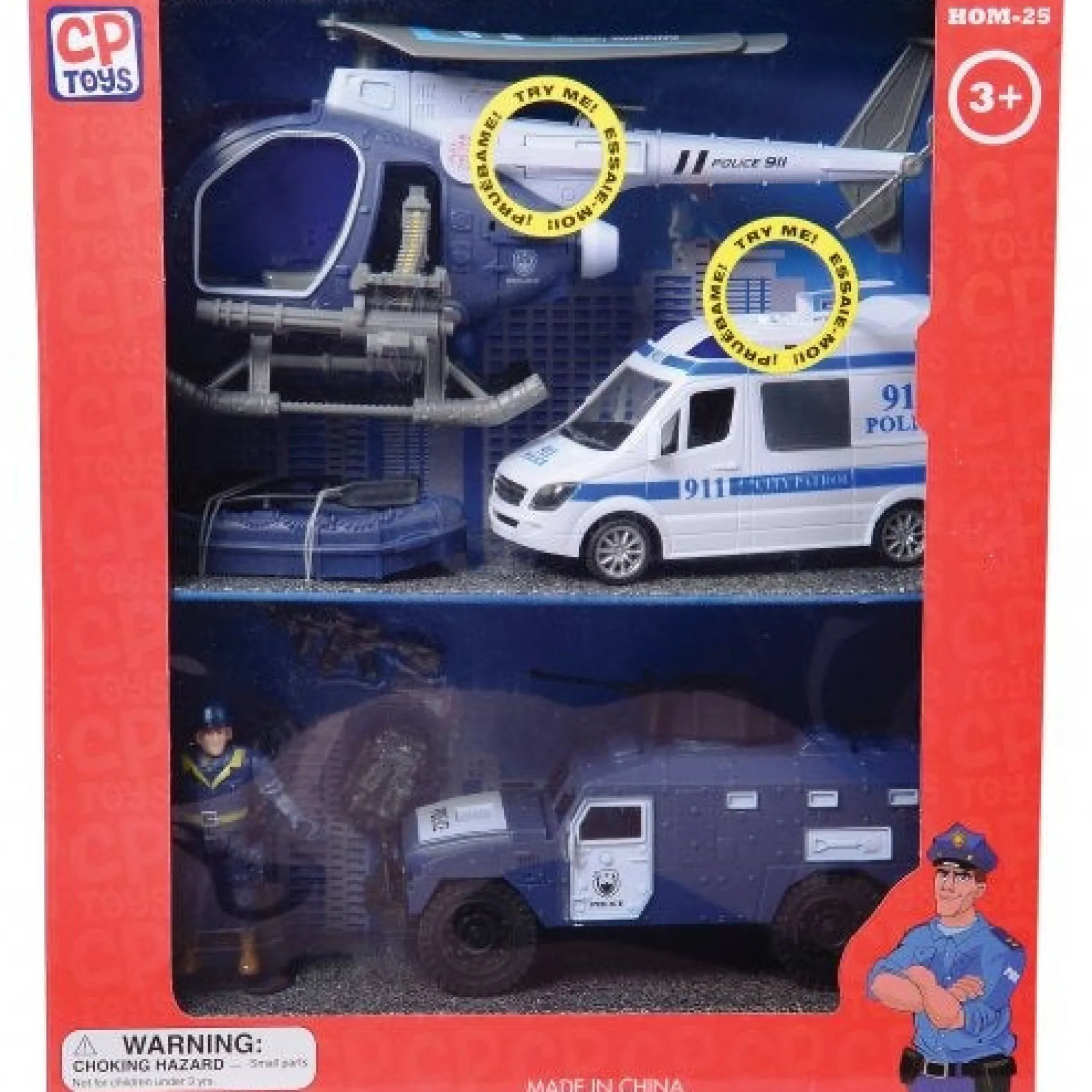 City Police Special Ops and Rescue Set
