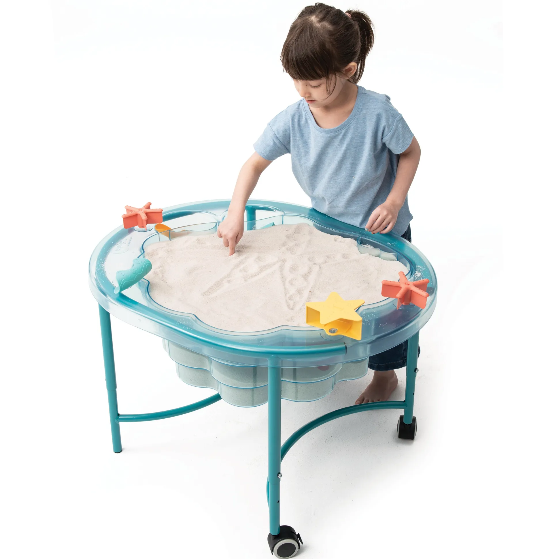 Clam-Shaped Sand & Water Sensory Table | Early Childhood Sensory & STEM Learning Station