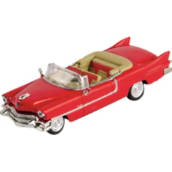 Classic Car Transport Truck Playset with 6 Die-Cast Convertibles – 18"