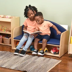 Classic Classroom Couch with Storage | Child-Sized & Durable