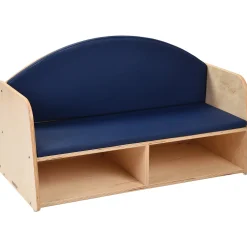 Classic Classroom Couch with Storage | Child-Sized & Durable