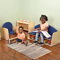 Classic Classroom Couch with Storage | Child-Sized & Durable