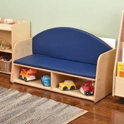 Classic Classroom Couch with Storage | Child-Sized & Durable