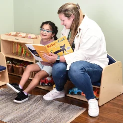 Classic Classroom Couch with Storage | Child-Sized & Durable
