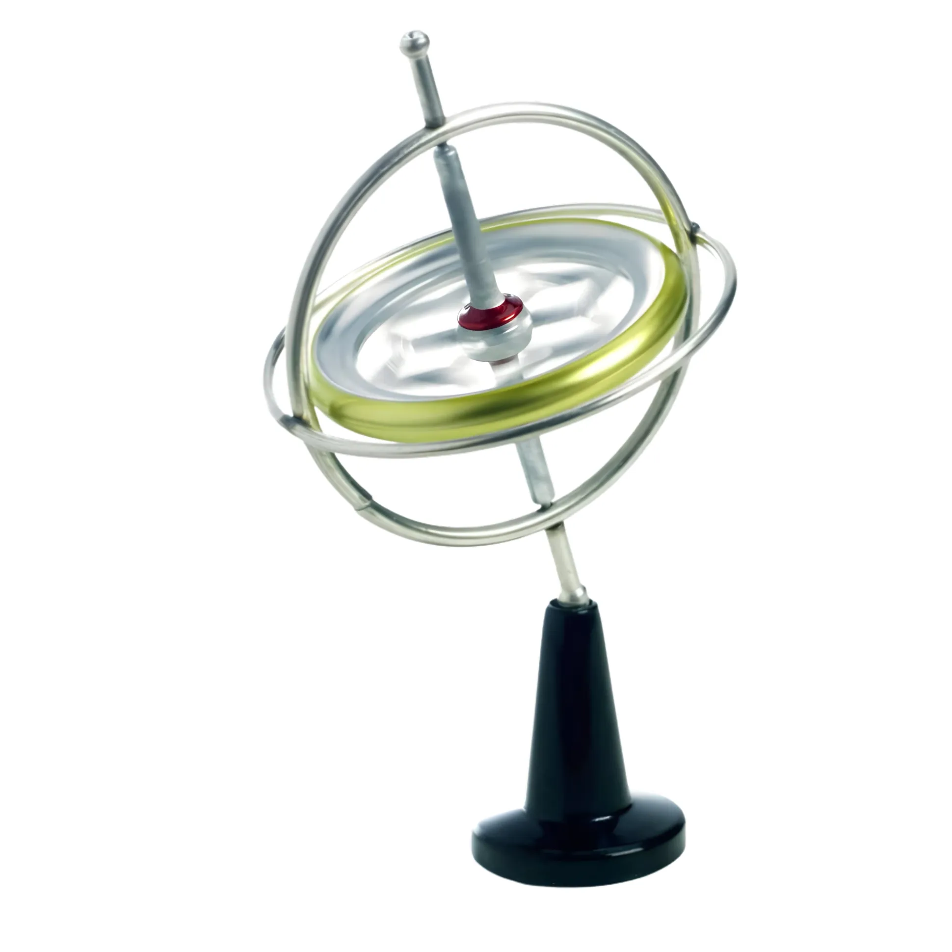 Classic Educational Gyroscope STEM Physics Learning Tool with Guide