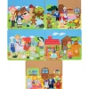 Classic Stories Flannel Board Set | Interactive Felt Storytelling with 5 Favorite Tales