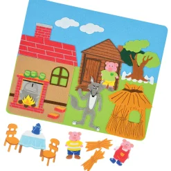 Classic Stories Flannel Board Set | Interactive Felt Storytelling with 5 Favorite Tales