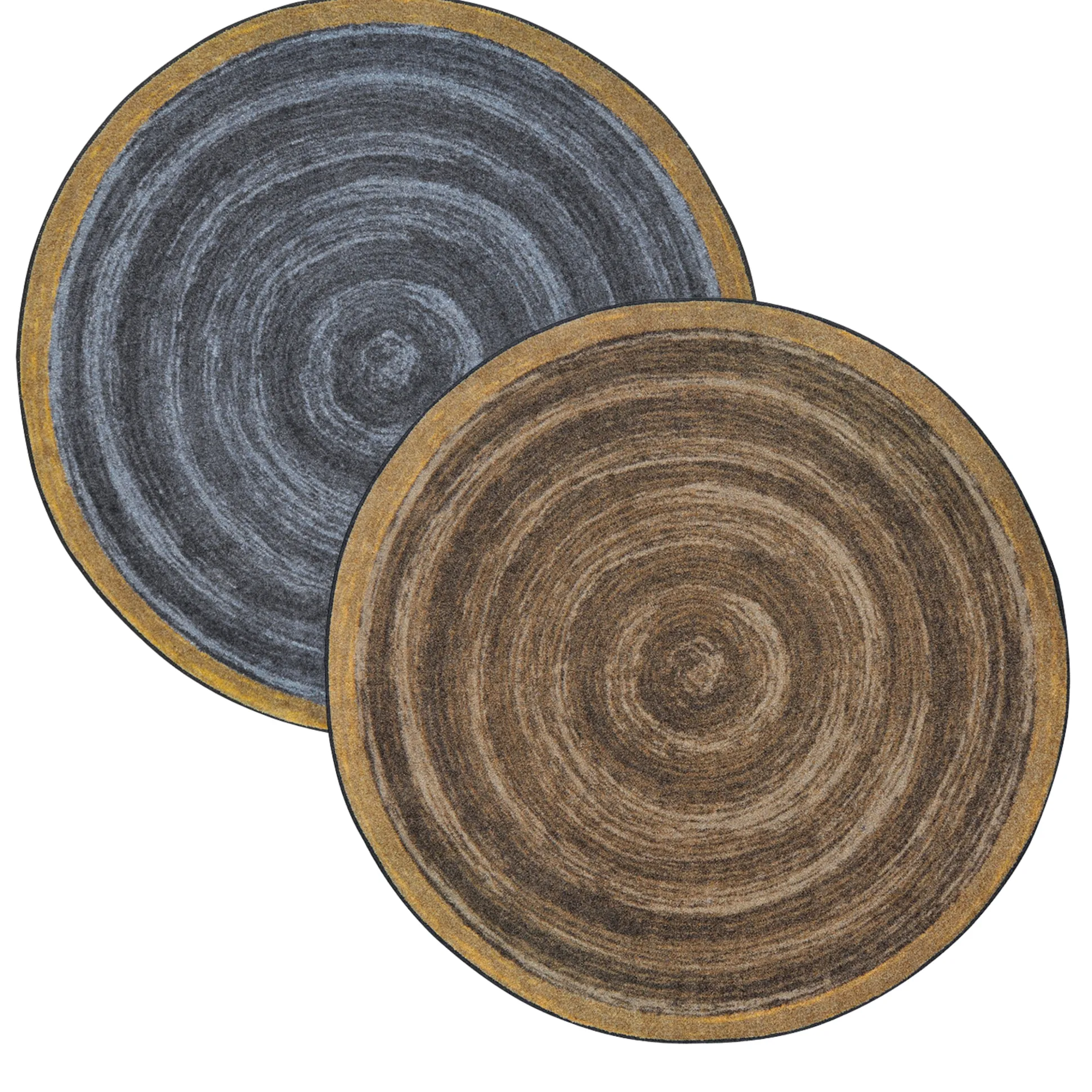 Classroom Rugs Collection | 2 Round Area Rugs | Natural Rugs