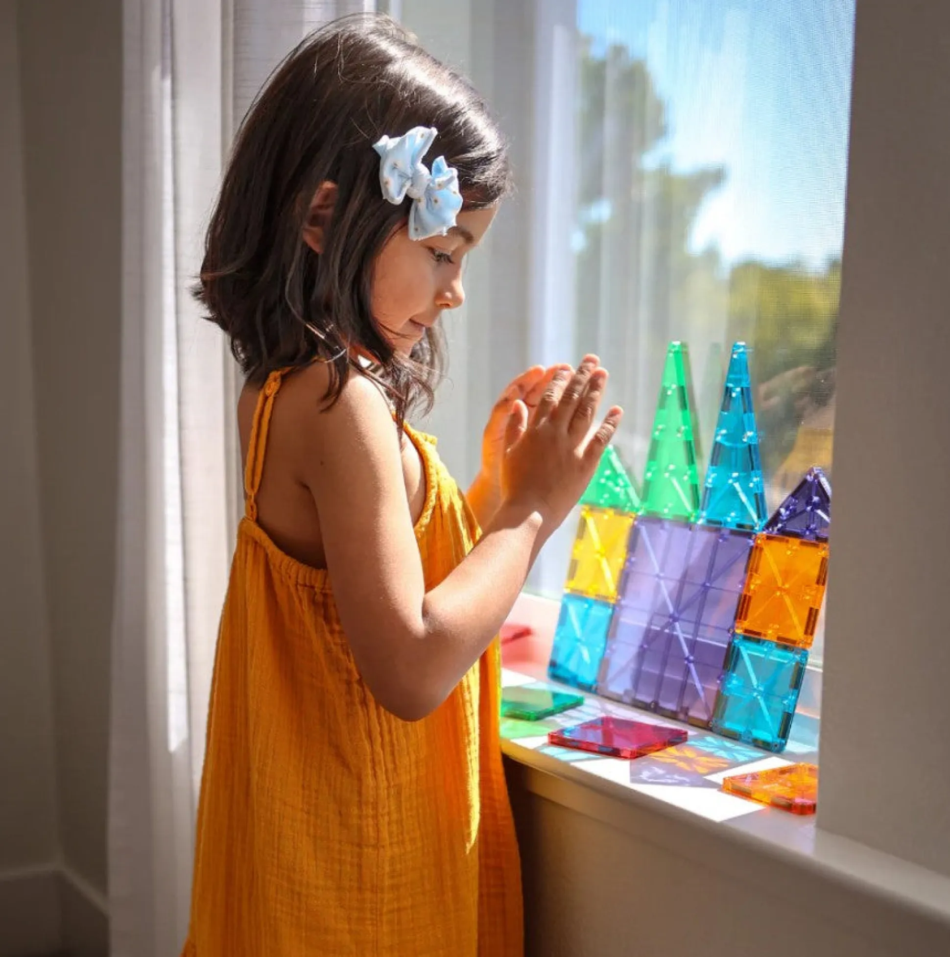 Clear Color Magna Tiles™