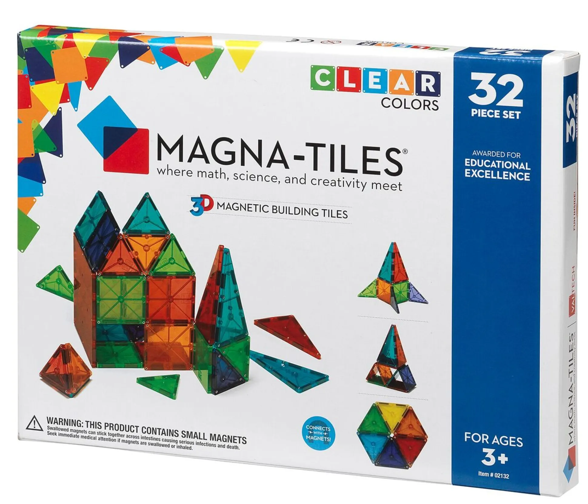 Clear Color Magna Tiles™