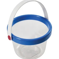 Clear Plastic Sensory Bucket | Durable Handled Toddler Toy