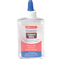 Clear Washable School Glue - Individual Bottle