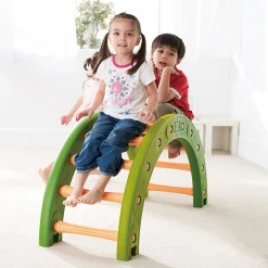 Climbing Balance Arch Set | Modular Active Play Equipment with Climbing Arch & Balance Path